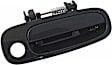 91273 Front, Passenger Side Smooth Black Exterior Door Handle, Without Key Hole, Help Series
