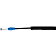912-744 Front, Driver or Passenger Side Door Latch Cable, OE Solutions Series