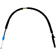 912-744 Front, Driver or Passenger Side Door Latch Cable, OE Solutions Series