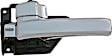 91284 Front Or Rear, Driver Side Chrome Interior Door Handle, With Door Lock Button, Help Series