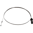 917-308 Help Series Automatic Transmission Dipstick - Black, Steel, Non-locking, Sold individually