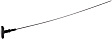 917-348 Help Series Oil Dipstick - Direct Fit, Sold Individually