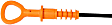 917-352 Help Series Oil Dipstick - Direct Fit, Sold individually