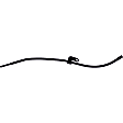 Dorman® 2003 Ford F-150 - Help Series Oil Dipstick Tube - Black, Steel, Direct Fit