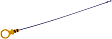 917-378 Help Series Oil Dipstick - Yellow, Stainless Steel, Direct Fit, Sold individually
