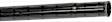 917-385 Help Series Oil Dipstick Tube - Black, Steel, Direct Fit