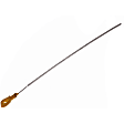 917-392 Help Series Oil Dipstick - Yellow, Stainless Steel, Direct Fit, Sold Individually