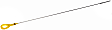 917-396 Help Series Oil Dipstick - Yellow, Stainless Steel, Direct Fit, Sold individually