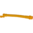 917-407 Help Series Oil Dipstick Tube - Yellow, Plastic, Direct Fit