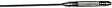 917-434 Help Series Oil Dipstick - Yellow, Metal, Direct Fit, Sold individually
