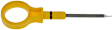 917-439 Help Series Oil Dipstick - Yellow, Stainless Steel, Direct Fit, Sold individually
