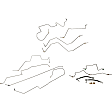 919-028 OE Solutions Series Brake Line, Stainless Steel