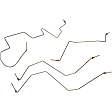 919-028 OE Solutions Series Brake Line, Stainless Steel