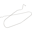919-035 OE Solutions Series Brake Line, Stainless Steel
