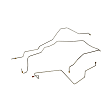 919-036 OE Solutions Series Brake Line