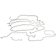 919-145 OE Solutions Series Brake Line, Stainless Steel