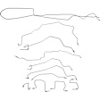 919-188 OE Solutions Series Brake Line, Stainless Steel
