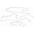 919-207 OE Solutions Series Brake Line, Stainless Steel