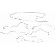919-211 OE Solutions Series Brake Line, Stainless Steel