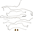 919-247 Direct Fit Brake Hydraulic Line Kit, Sold Individually