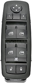 920-401 Front, Driver Side OE Solutions Series Window Switch Black
