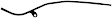 921-044 Help Series Oil Dipstick Tube - Black, Metal, Direct Fit