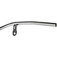 921-078 Help Series Oil Dipstick Tube - Silver, Steel, Direct Fit