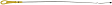 921-082 Help Series Oil Dipstick - Direct Fit, Sold Individually