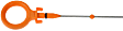 921-093 Help Series Oil Dipstick - Direct Fit, Sold Individually