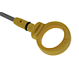 921-124 Help Series Oil Dipstick - Yellow, Steel and Plastic, Direct Fit, Sold Individually