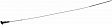 921-128 Help Series Oil Dipstick - Steel and Plastic, Direct Fit, Sold individually