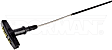 921-128 Help Series Oil Dipstick - Steel and Plastic, Direct Fit, Sold individually