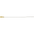 921-135 Help Series Oil Dipstick - Yellow, Metal, Plastic and Rubber, Direct Fit, Sold Individually