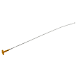 921-190 Help Series Oil Dipstick - Yellow, Stainless Steel, Direct Fit, Sold individually