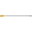 921-192 Help Series Oil Dipstick - Yellow, Metal and Plastic, Direct Fit, Sold individually