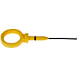 921-192 Help Series Oil Dipstick - Yellow, Metal and Plastic, Direct Fit, Sold individually