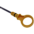 921-257 Help Series Oil Dipstick - Yellow, Stainless steel and Nylon, Direct Fit, Sold Individually