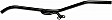 921-267 Help Series Automatic Transmission Dipstick - Black, Non-locking, Sold individually