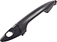 2017 Hyundai Accent - Front, Driver Side Black Exterior Door Handle, Without Key Hole, Help Series