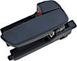 92196 Rear, Passenger Side Black Interior Door Handle, Help Series