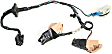 923-017 OE Solutions Series Tail Light Wiring Harness - Direct Fit, Sold Individually