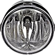 923-813 Front, Driver or Passenger Side Halogen Fog Light, With bulb(s), OE Solutions Series
