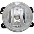 923-837 Front, Driver or Passenger Side Halogen Fog Light, Without bulb(s), OE Solutions Series