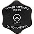 924-1060 HD Solutions Series Power Steering Reservoir Cap - Black, Plastic, Sold individually