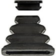 924-223 Rear Brake Dust Shields Black, Steel, OE Solutions Series