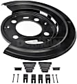 924-224 Brake Dust Shields Black, Steel, OE Solutions Series