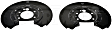 924-238 Brake Backing Plate - Direct Fit, Set of 2