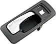 92428 Front, Passenger Side Black Interior Door Handle, Without Door Lock Button, Help Series