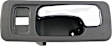 92429 Front, Driver Side Chrome Interior Door Handle, Without Door Lock Button, Help Series