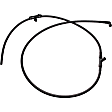 924-316 OE Solutions Series Washer Hose - Direct Fit, Sold individually